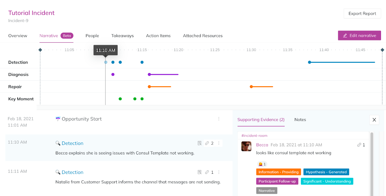 Narrative Builder